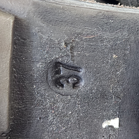 A.S. 98 Black leather knee high boots size 37 us 6.5 - Picture 10 of 12